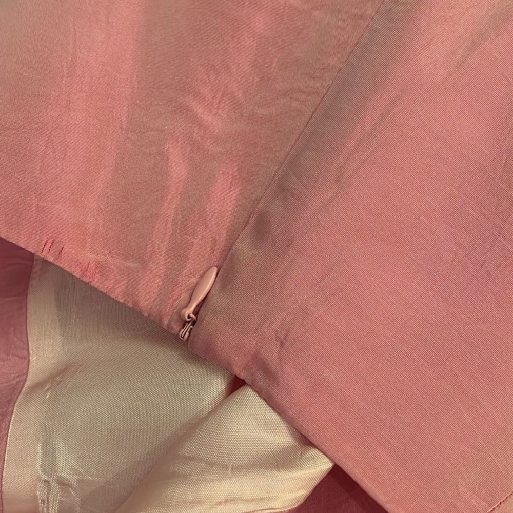 Vintage Y2K Elegant Pink pencil maxi skirt by Rue Verte size S - Picture 7 of 7